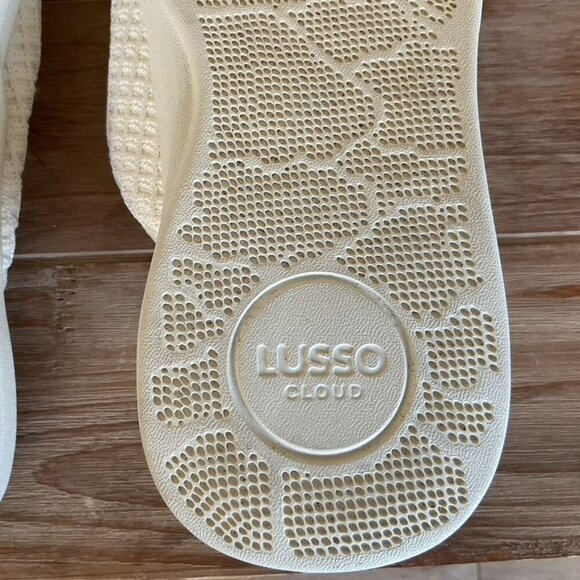 Museum of Peace & Quiet x Lusso Cloud Pelli Bone/Off White Slipper Mules Size 8 - Picture 11 of 11